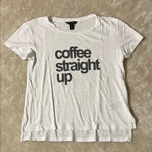 Banana Republic coffee graphic tee
